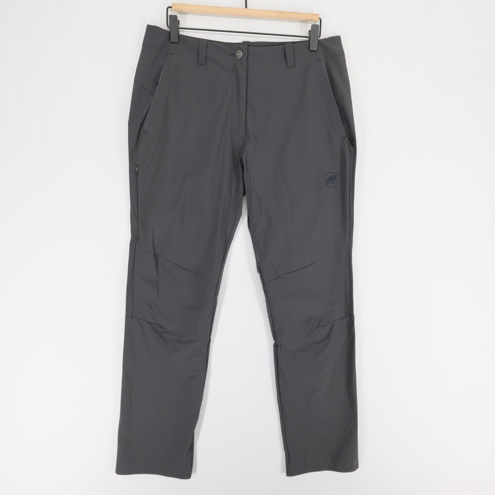 Mammut Runbold Pants Womens Size 12 Gray Outdoor Hiking Stretch Lightweight